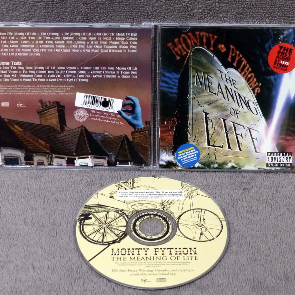 Monty Python's Meaning Of Life Promo CD 2006 Remastered Bonus Tracks